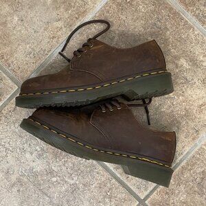 Dr Martens 1461 Crazy Horse Leather Oxford Shoes